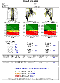 結果は印刷してお渡しします