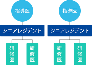 多彩な指導医に、マンツーマンで学ぶ